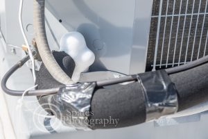 Ice Build up on an outside condenser from a central air conditioner